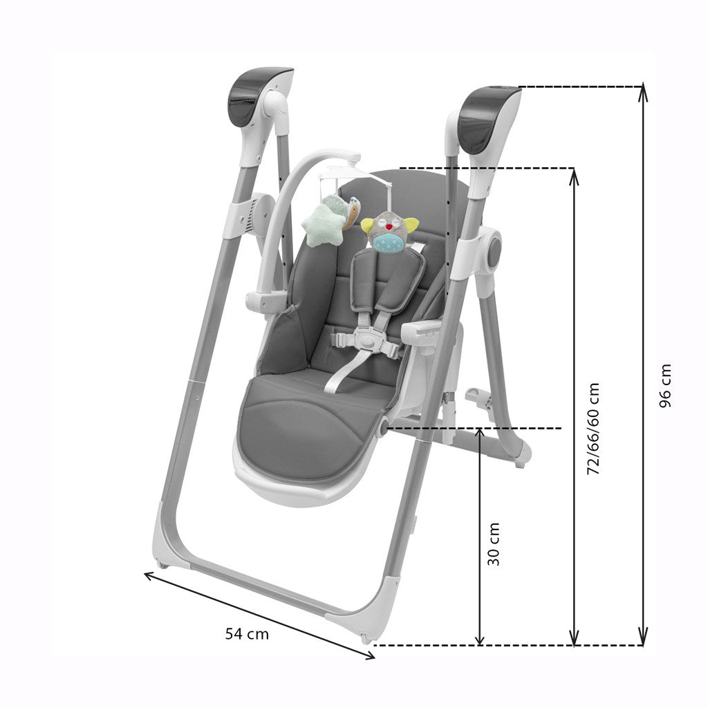 Scaun de masă 2 în 1 pentru copii SMART New Baby