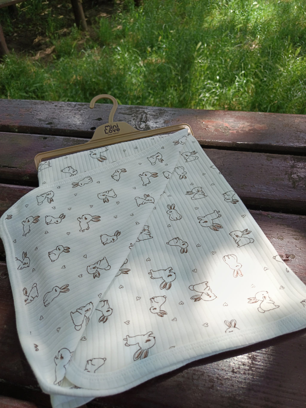 Pled bebelusi, dublu, 100% bumbac