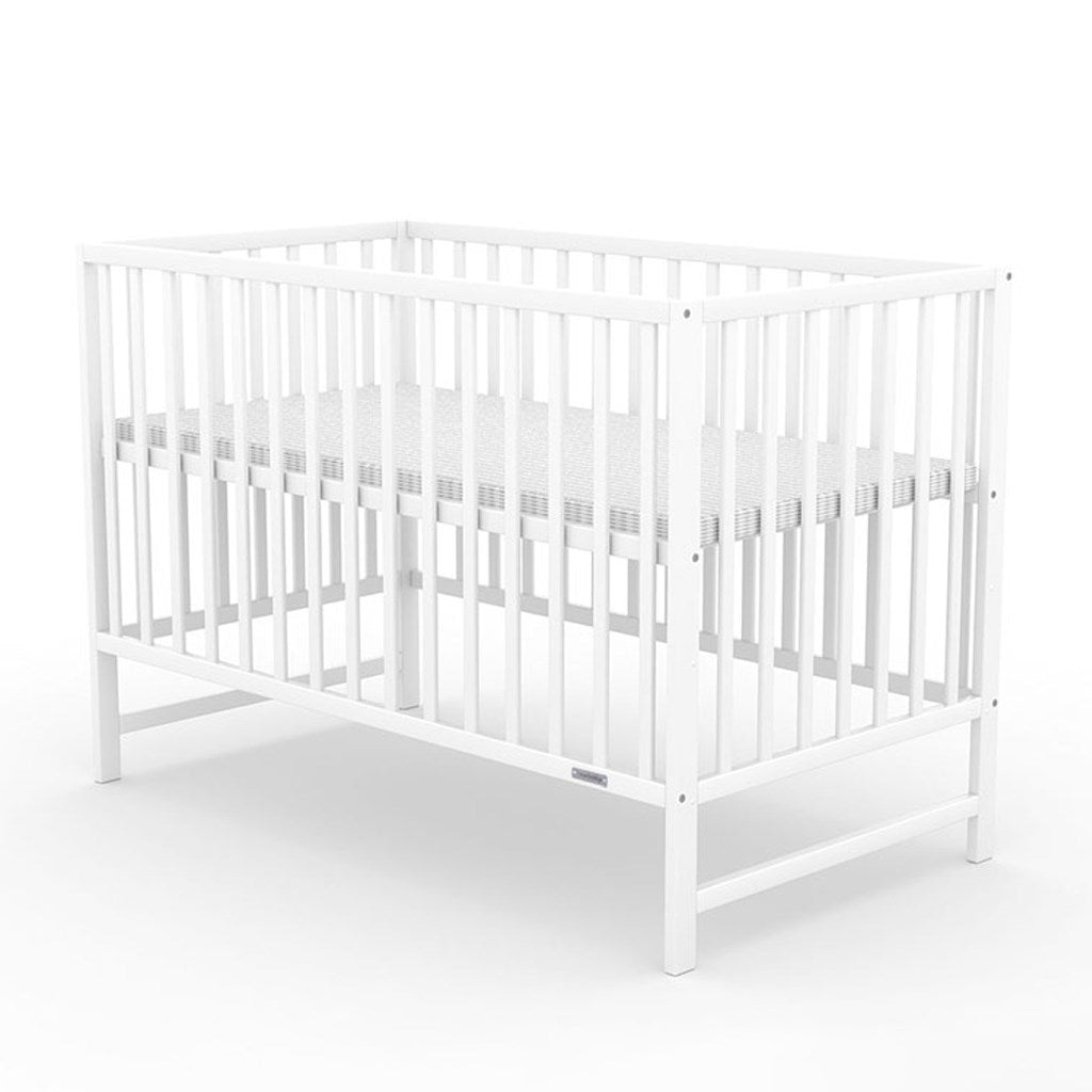 Pătuț pentru copii New Baby BASIC alb