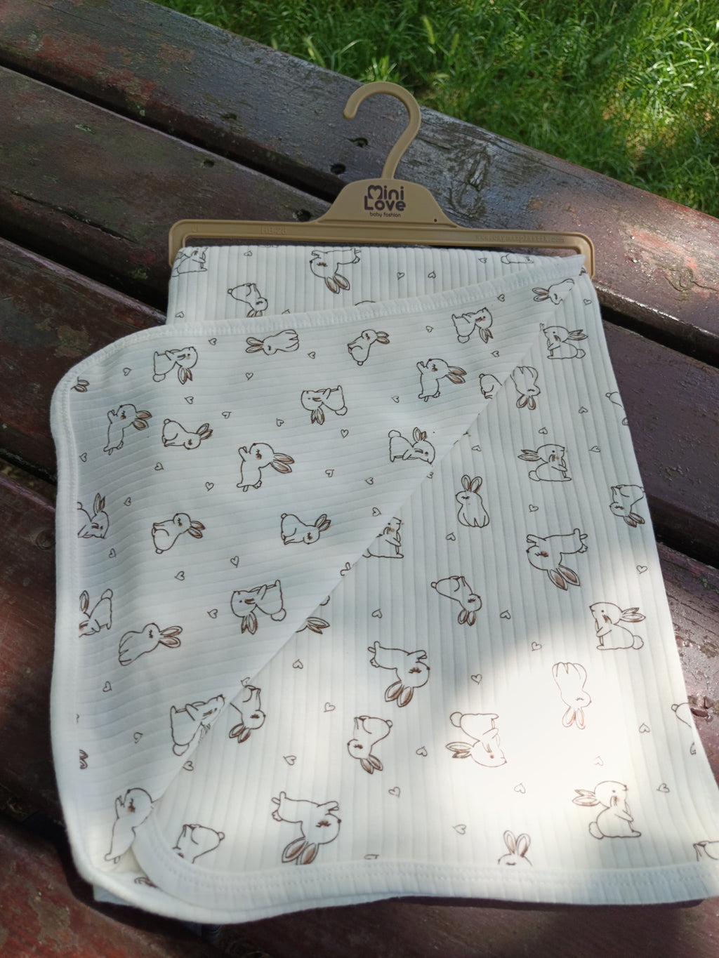 Pled bebelusi, dublu, 100% bumbac