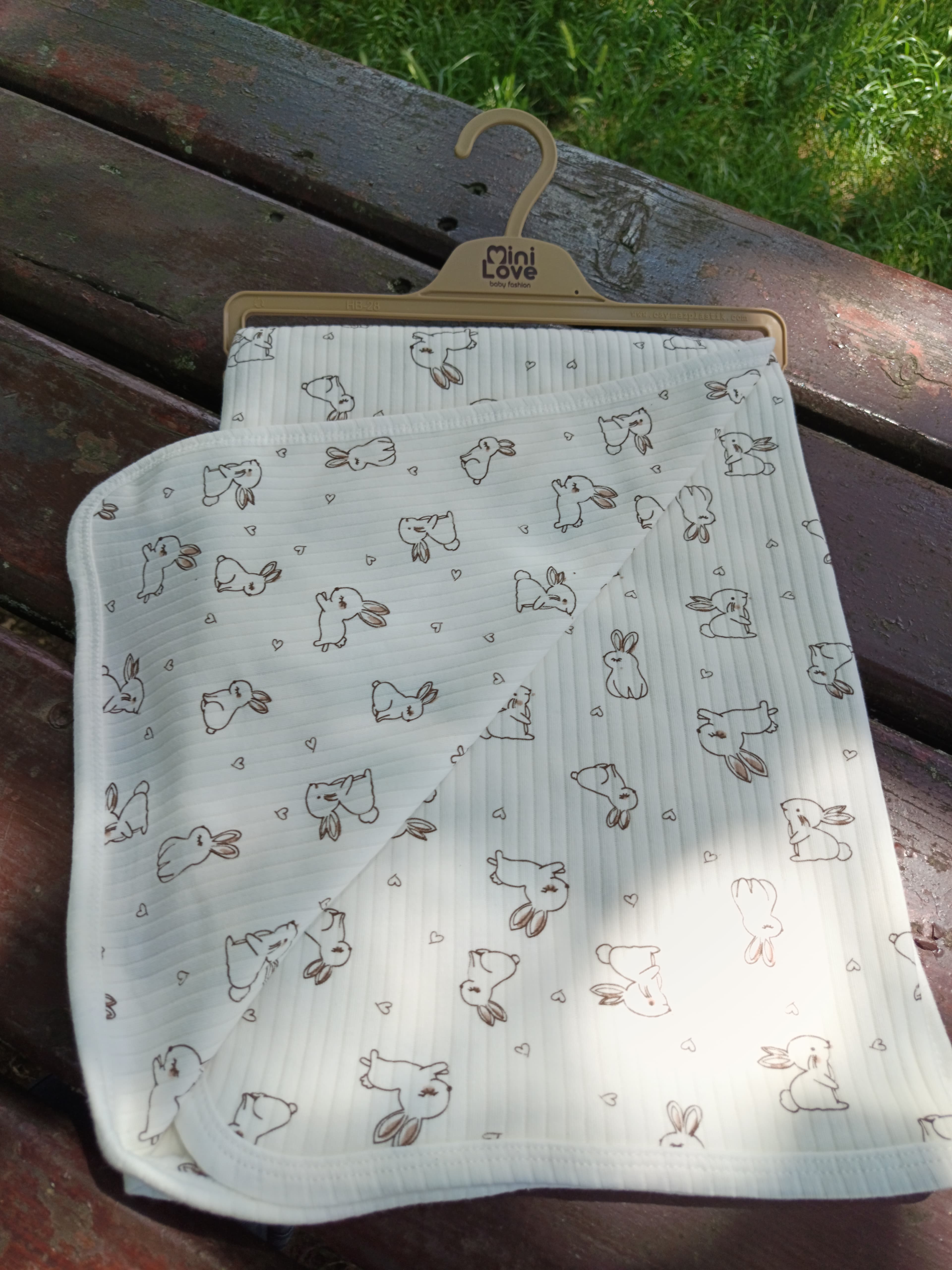 Pled bebelusi, dublu, 100% bumbac