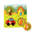 Baby Puzzle – Puzzle din lemn cu încastru
