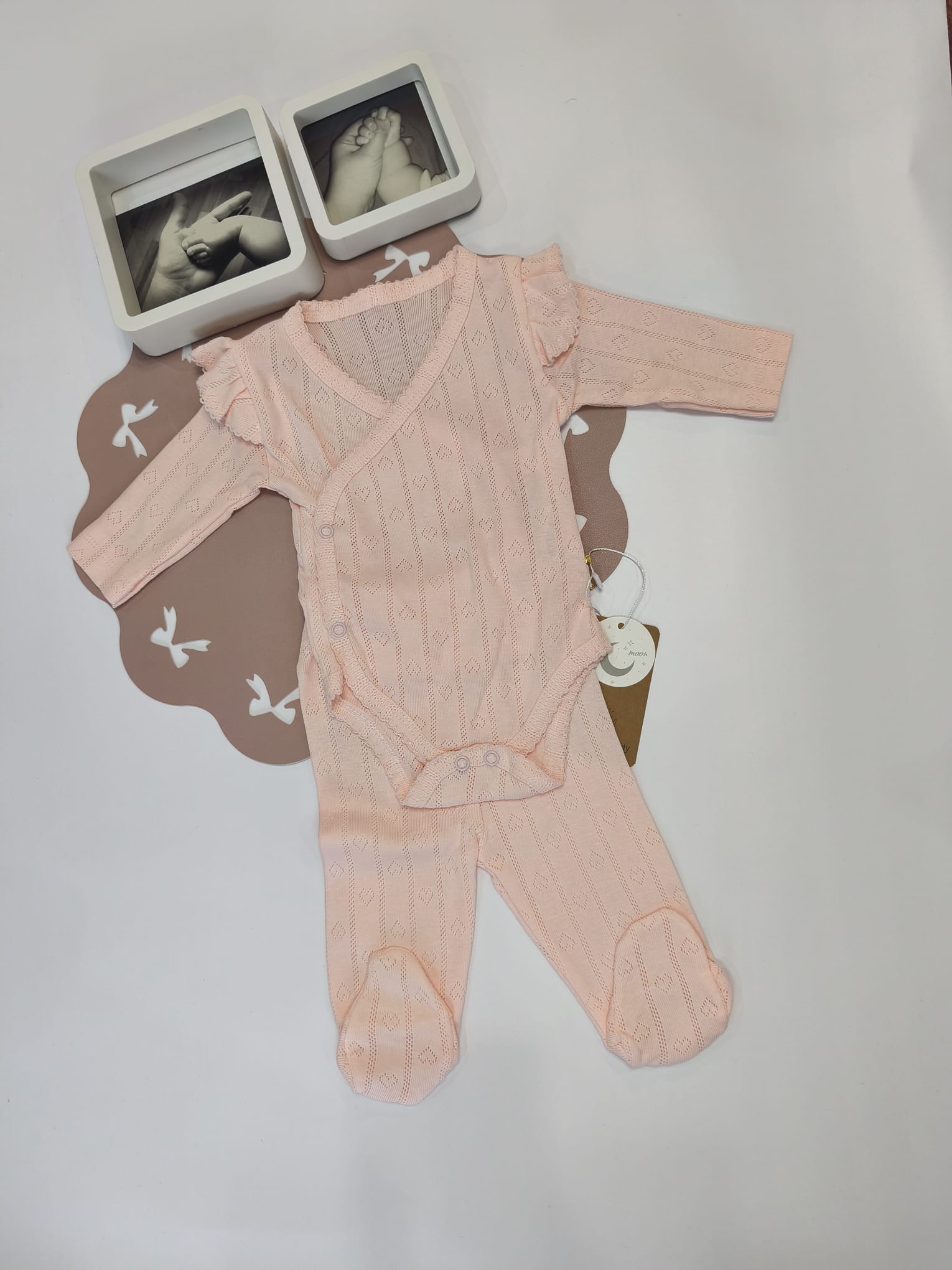 Body roz cu pantaloni