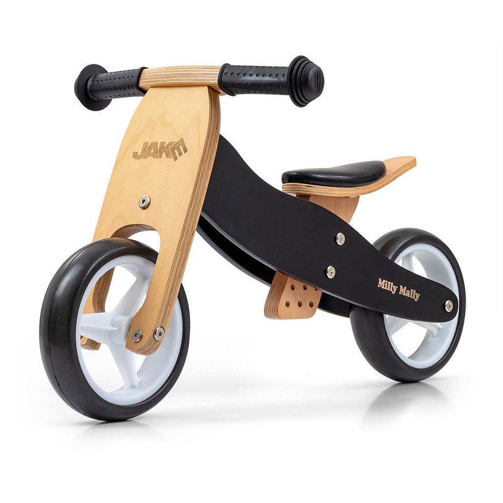 Bicicletă multifuncțională din lemn pentru copii Milly Mally Jake