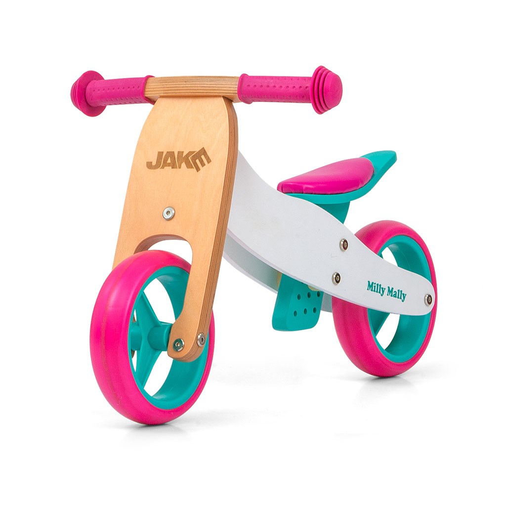 Bicicletă multifuncțională din lemn pentru copii Milly Mally Jake