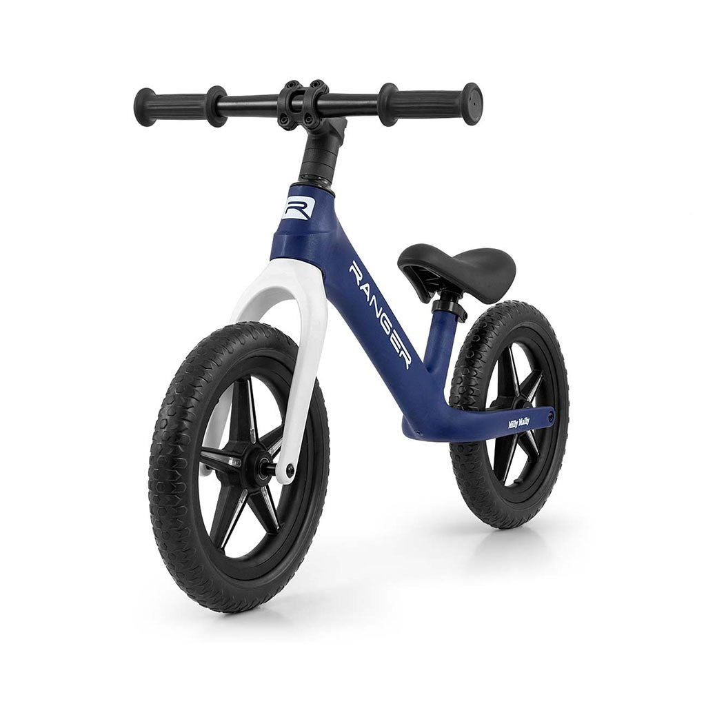 Bicicletă fără pedale Milly Mally Ranger Flash Navy