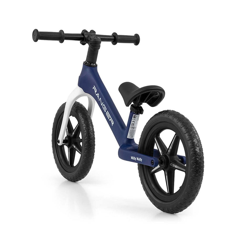 Bicicletă fără pedale Milly Mally Ranger Flash Navy