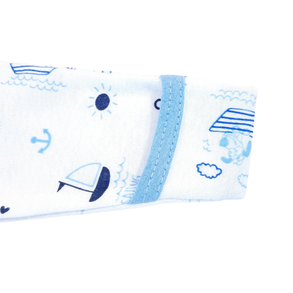Body tip pieptar cu mănuși, pantalonași cu botoșei și căciuliță (bumbac 100%)