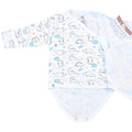 Body tip pieptar cu mănuși, pantalonași cu botoșei și căciuliță (bumbac 100%)