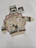 Set bluză și pantaloni cu imprimeu Bambi