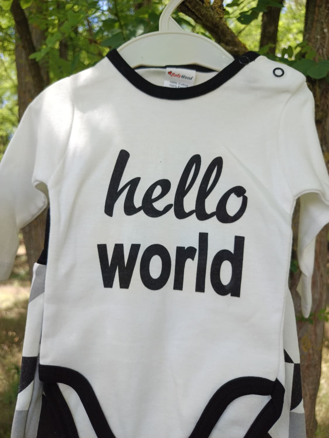 Body+pantaloni Hello Word