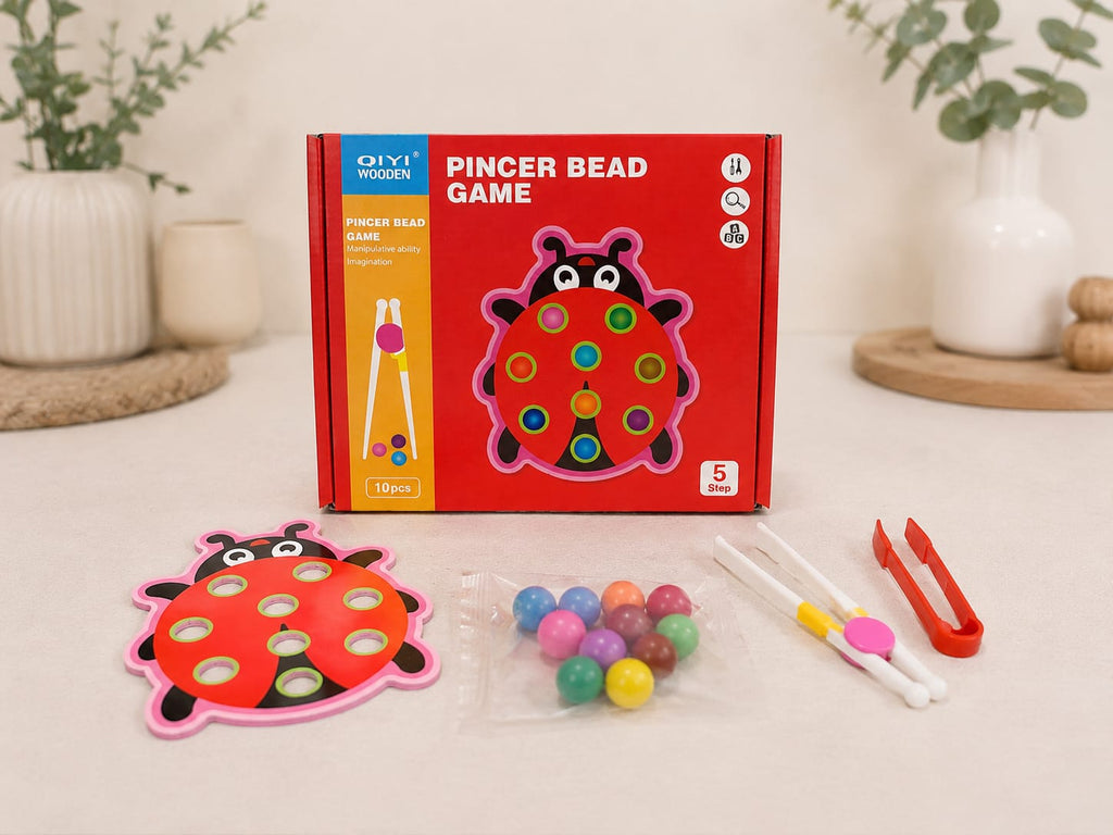 Montessori Gărgăriță din lemn cu bile