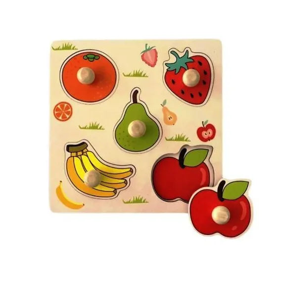 Baby Puzzle Încastru din Lemn
